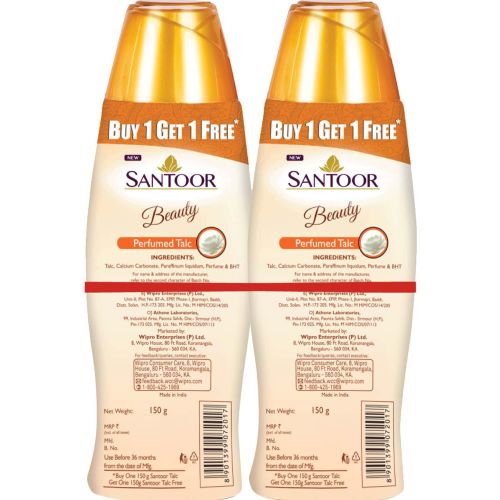 Santoor Talc 100 G