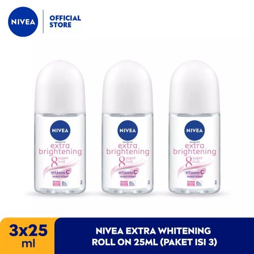 Nivea Whitening Roll On 25 Ml