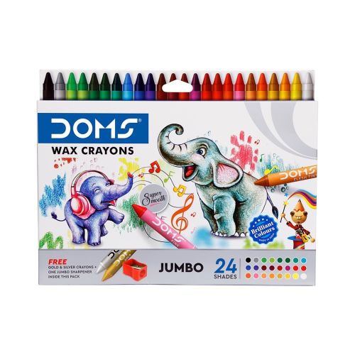 Doms Waxcrayons 24 Shades