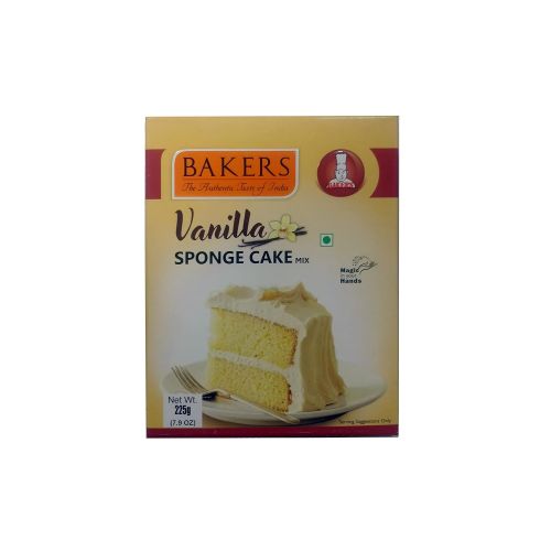 Bakers Vannila Sponge Cake 225 G