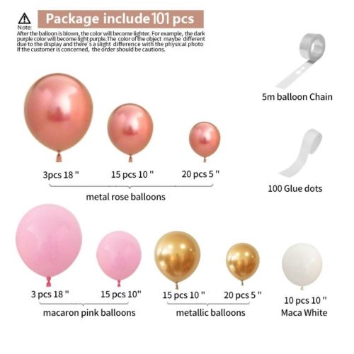 Baloons L 04 101 Pcs