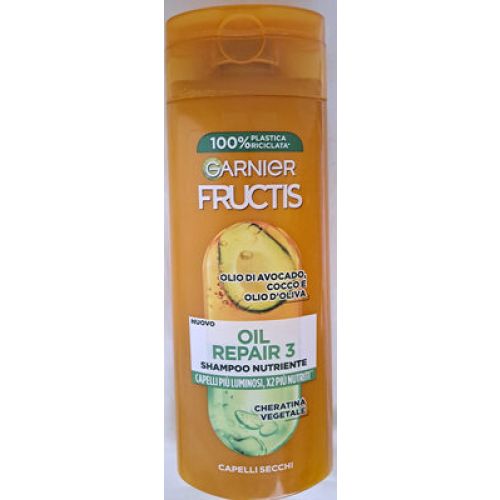 Garnier Shampoo +oil 200 Ml
