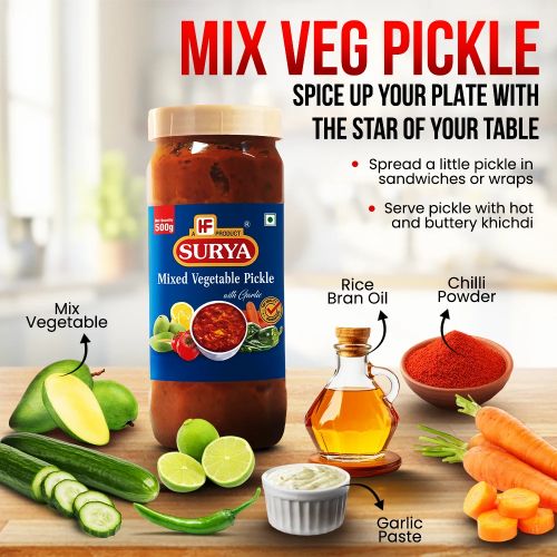 Surya Mixveg Pkle 500 G