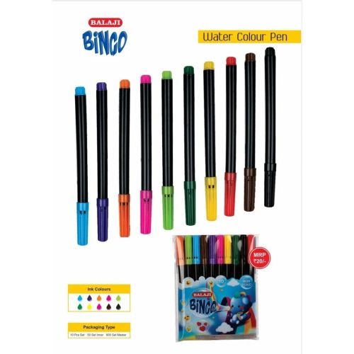 Balaji Colour Pens 12 Pc