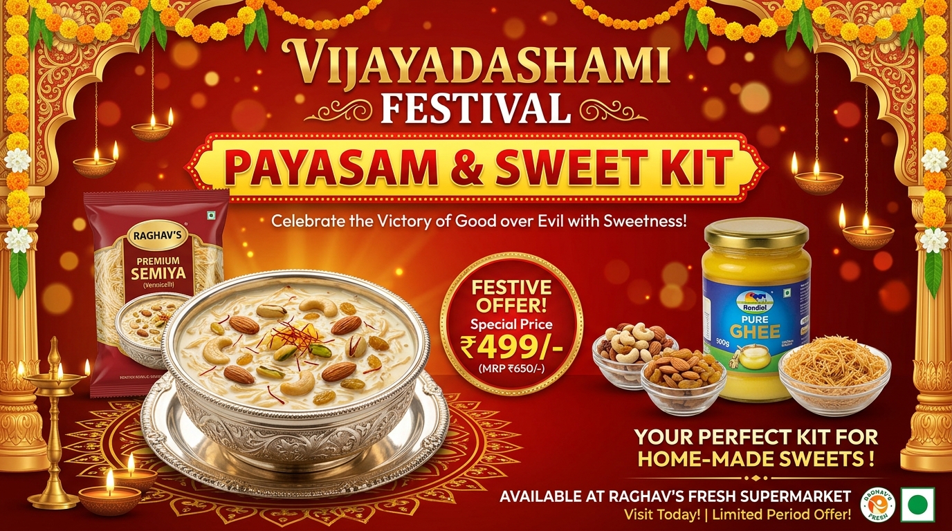 Vijayadashami Festival Payasam & Sweet Delight Kit